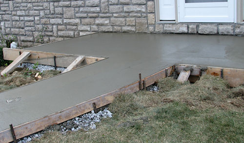 Front of the House, Walkway Framed