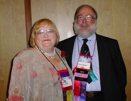 Pre-Hugo Reception - Kathryn Daugherty (program divison director) and Kent Bloom