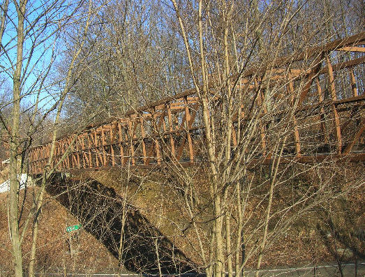 Walking Bridge Near Quicksilver Golf Course