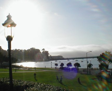 View of the Bay from the Other End of the Cable Car Line