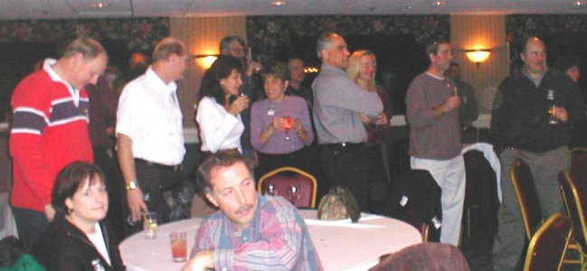 Group Shot:  Bev Gordon, ??, Paul Volungis, John Dea, Lynn Daignault, Lisa Hebb, Ken Kiesel, Paula Happy, Bill Lane, Gary Freeman